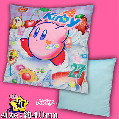 【ケーキ】星のカービィ Kirby×monet アップリケクッション